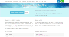 Desktop Screenshot of objective-cloud.com
